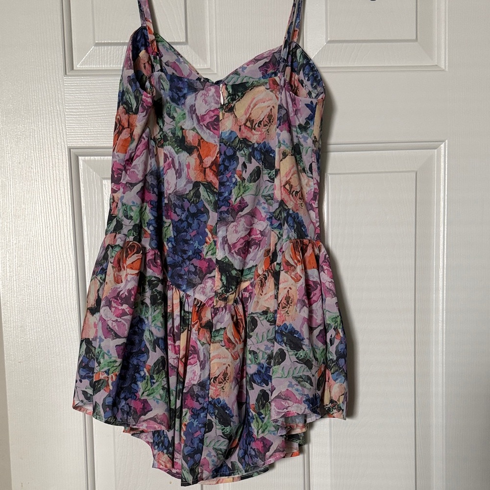 Goodnight Macaroon Drop Waist Romper Dress - Picture 6 of 6